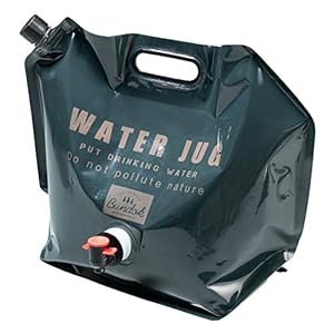 BUNDOK(バンドック) フォールディング ジャグ 7L (リットル) BD-347 ウォーターバッグ マチ付 コック付 防災 折りたたみ コンパクト 軽量