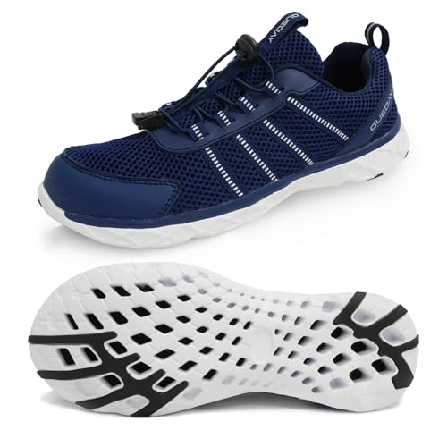 Image of Generic Queday Water Shoes for Women Men Quick Dry Barefoot Shoes Lightweight Athletic Sports Aqua Socks Outdoor Swim Fishing Hiking Diving Surf Walking Kayaking
