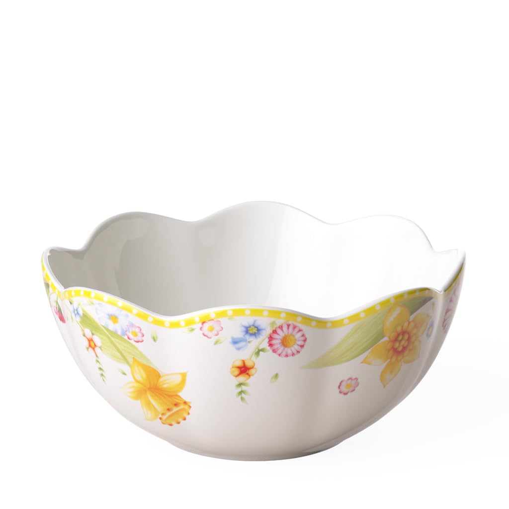 Villeroy & Boch Colourful 14-8638-3170 Spring Awakening Bowl, Hard Porcelain, Multicoloured,