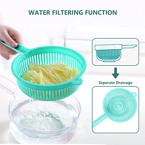 Vegetable Chopper, 12 In 1 Food Slicer, With Container Veggie Chopper, Mandolin, Multifun Vegetable Cutter Slicer, Vegetable Slicer, Kitchen Gadgets, Food Chopper Manual, Mandoline Slicer For Kitchen #TOP4