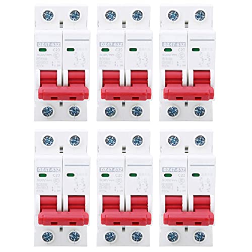 Disjoncteur DC 500V 2P 20A DZ47-63Z pour protection solaire rail DIN