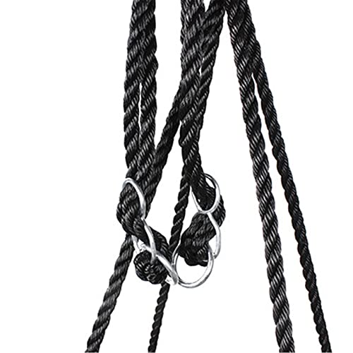 Kinderschaukel Kinder Baum Swing Set Rund Nest schwingt mit einstellbarer Länge Hängende Seile Untertasse Swing Seng für… – Bild 4
