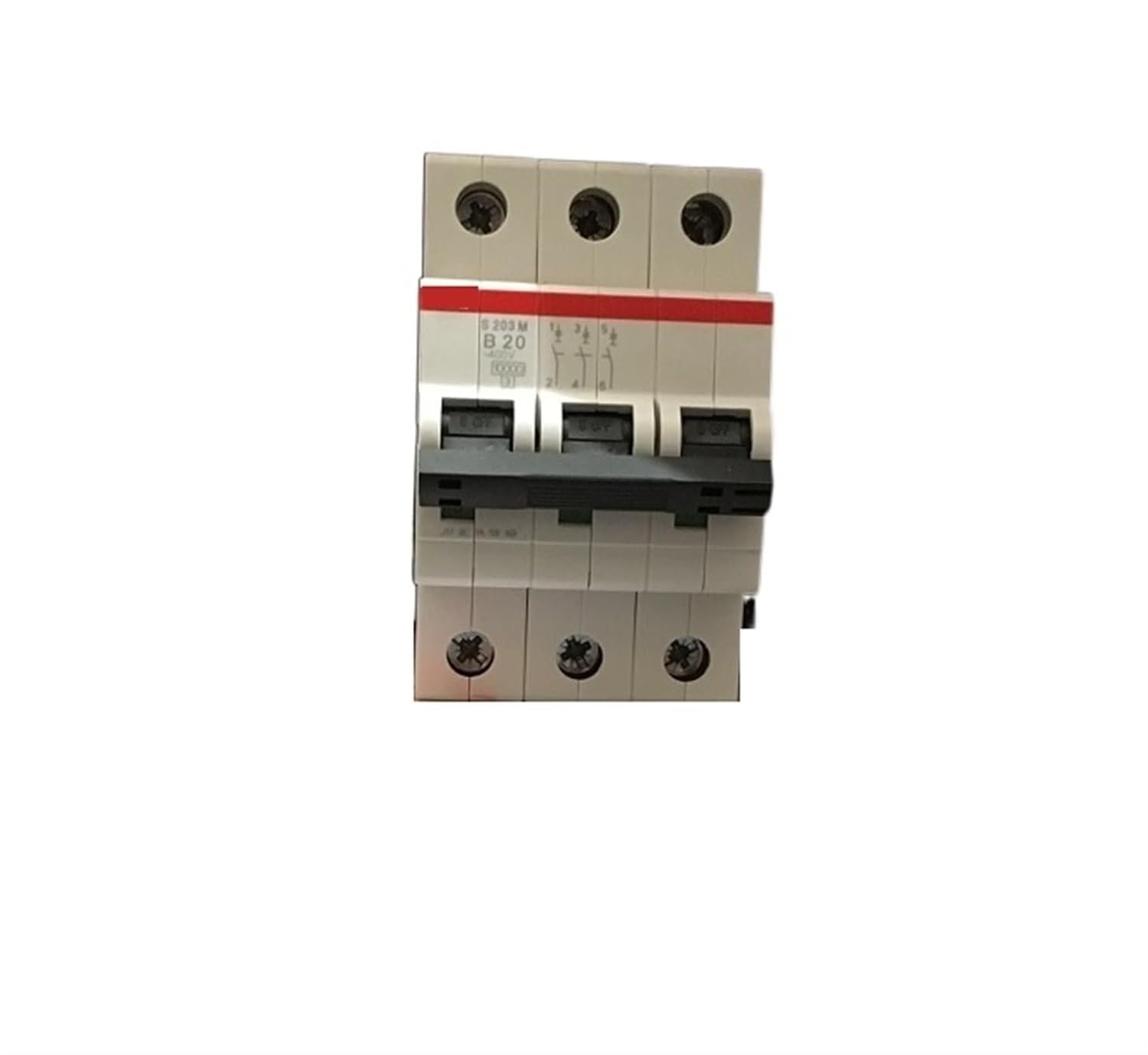 Disjoncteur miniature S202M-B Type 2P bipolaire courbe B S202M-B10 S202M-B32