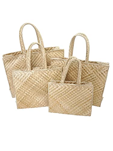 Natural Lauhala Tote Bag3