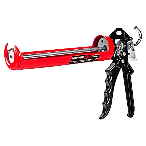 Powerbuilt 942067 9" Caulkin Gun Metal Body