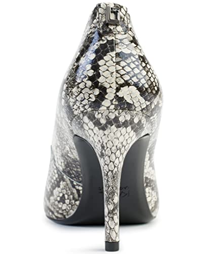 Image of Karl Lagerfeld Women's Royale Snake Textured Dress Pump