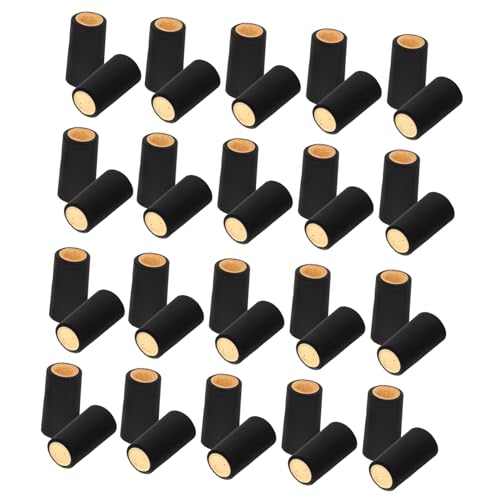 VILLFUL 60pcs Wine Capsule Heat Shrinker Shrink Wraps Bottle Tops Sealing Sleeves for Wine Bottles