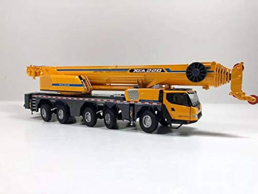 Amazon.com: for XCMG XCA 220 Crane Truck Yellow Painting 1/50