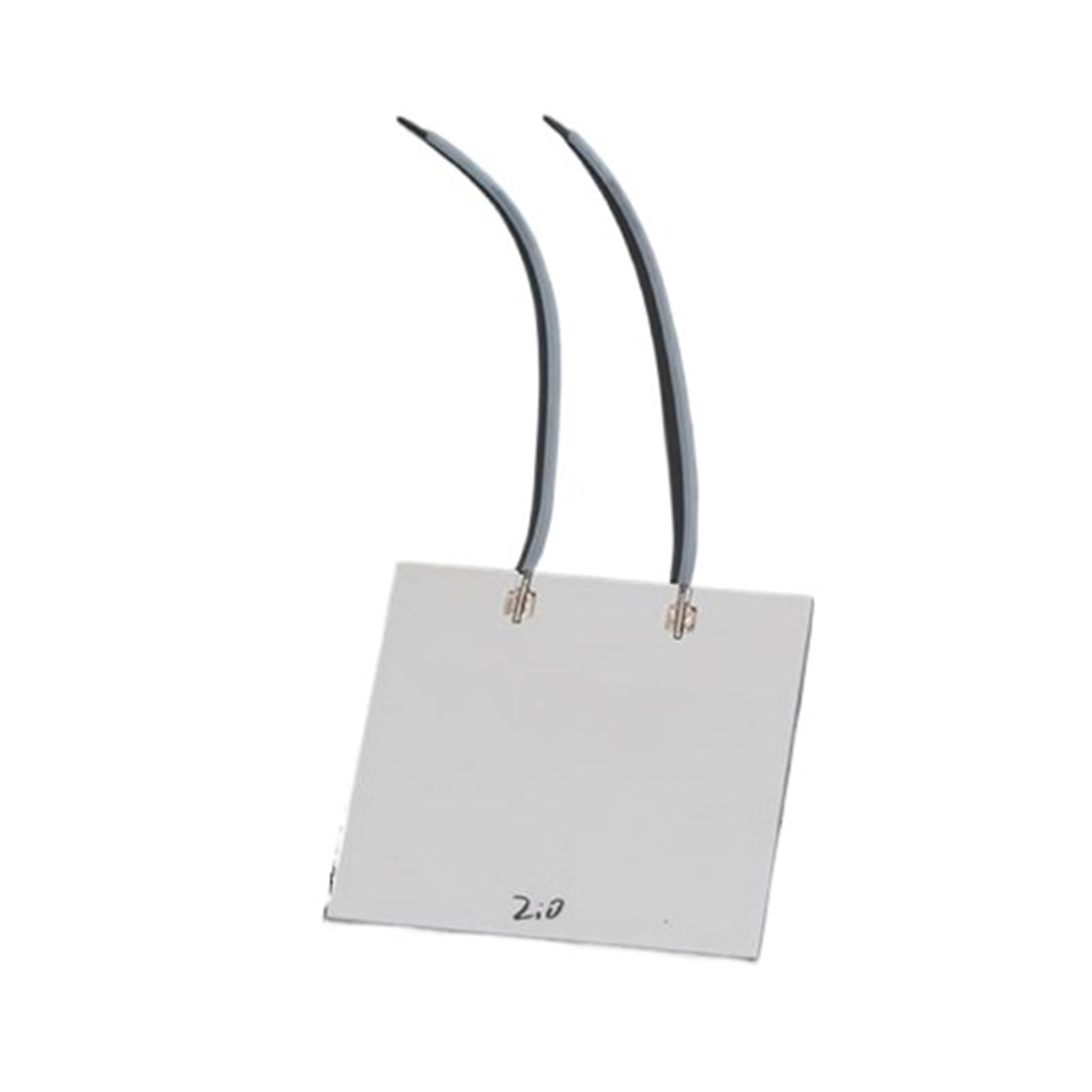 Sahul 5V 2.5W 60C 50X50x2mm Mch Ceramic Heating Plate, Multi-Voltage (3.7V-220V) High Temperature Aluminum Oxide Heater 1Pcs(5V 2.5W 60C)