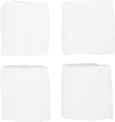 Little Unicorn Paquete de 4 cuadrados de muselina de algodón Lactancia, eructos, alimentación, limpieza, derrames Manta súper suave y ligera para