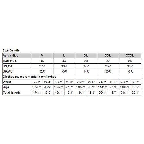 Ajcoflt Homens 2-em-1 Shorts de corrida Esporte Hip Fitness Fitness Leve Treinamento de Yoga Desgast