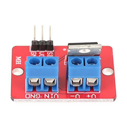 5pcs 3.3V/5V Módulos de driver MOSFET IRF520 PWM Output Driving Boards Output 0-24V