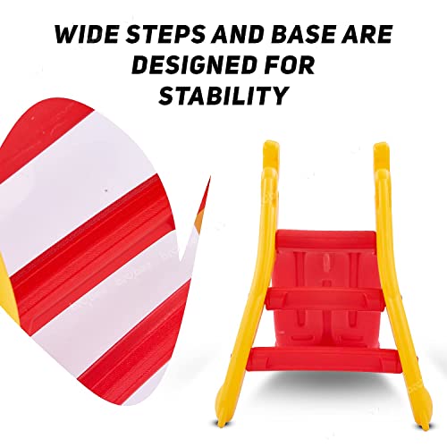 Image of Baby Slides for Kids,Perfect Outdoor Garden Sliding with Climbing & Anti Slip Steps,Baby Play Area Indoor Setup for Babies,Freestanding Slider for Kids 2 to 5 Years(Giraffe),Multicolor