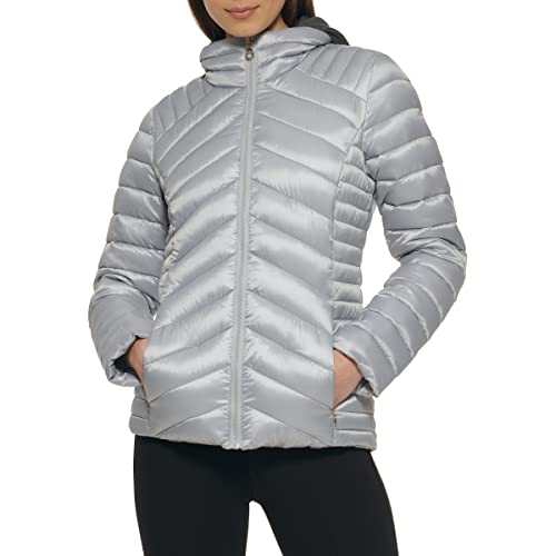 GUESS Women's Light Packable Jacket Quilted, Transitional Puffer4