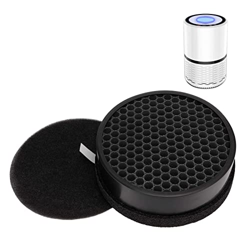 Filtro de Repuesto HEPA Verdadero de Grado médico 3 en 1 H13, Compatible con el purificador de Aire...