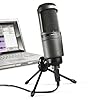 Audio-Technica AT2020USB+ Condenser Microphone with Cardioid Pattern (USB Port) for Voiceover, Podcasting, Vocals or Instrumental Live Recordings #1