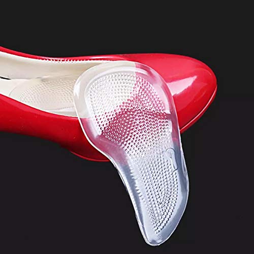 Sira Silicone Gel flatfoot arch pad Orthotic insole transparent Unisex (L) Sira Silicone Gel flatfoot arch pad Orthotic insole transparent Unisex (L)