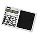 Solar Battery Calculator Writing Board Large Display Lightweight Quiet for Office School