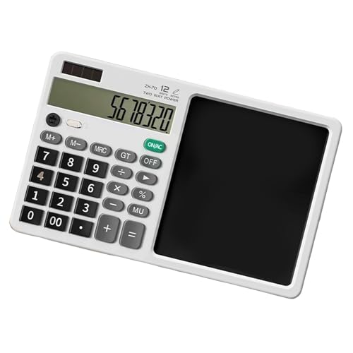 Calculatrice commande vocale et touches silencieuses pour travailler