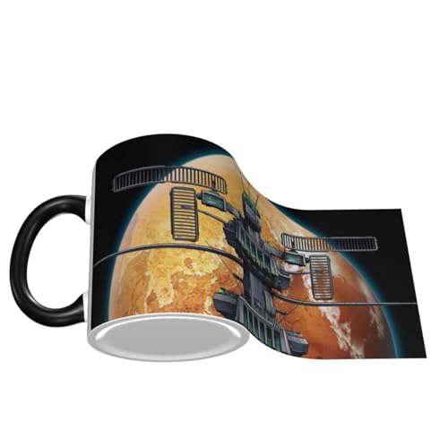 宇宙戦艦ヤマト (16) マグカップ コーヒー セラミック 陶器 電子レンジ温め対応 耐熱 耐冷 大容量 大きい かわいい おしゃれ 人気 アニメ キャラクター 330ml