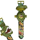 Affichage interactif des dinosaures : cette montre à projection de dinosaures projette des représentations 3D vives de dinosaures, de lions et d'éléphants sur les , offrant aux une façon amusante d'en apprendre davantage sur les animaux tout en stimulant leur imagination pendant les récréations ou les soirées tranquilles à la maison.