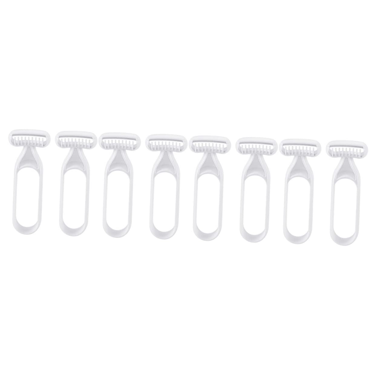 LALAFINA 8piezas Recortadora De Cuerpo Para Mujer Afeitadora Portátil Para Axilas y Piernas Cuchillas y Precisas Para y