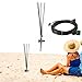 ulapithi brumisateur portatif - Système de brumisation Portable | Cooling Mister Portable, Flexible Mister pour terrasse, Piscine, Barbecue, Refroidissement, Eau pour Enfants