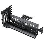 Phanteks PCIe Gen5 Vertical GPU Bracket – DRGB Lighting, 220mm PCIe 5.0 x16 Riser Cable, Tilt Adjustable 15°–30°, Fits 7 PCIe Slot Cases, Supports GPUs Up to 365mm – Black