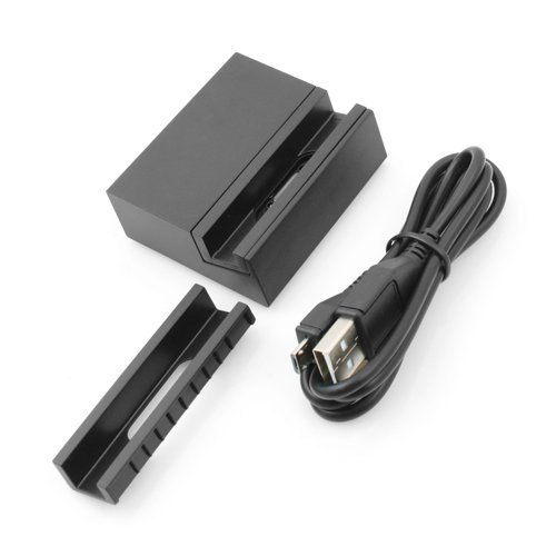 SYSTEM-S – Estación de Carga Cargador magnético Conector de Carga para Sony Xperia Z2