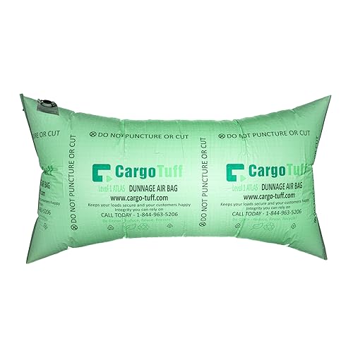 IDL Packaging 36" x 66" Dunnage Airbags, Woven Polypropylene, Level 1 (Pack of 1) - Fill The Void in Trucks and Intermodal Shipments, Reusable - Load Securement Airbags for Container Stuffing by IDL Packaging - Used condition - US$14.15