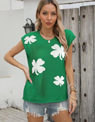 Alsol Lamesa Women’s Cap Sleeve Sweater Vest Knit Lightweight Pullover Sweaters Crewneck Tank Tops3