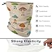 FOSKERV Women's Fashion Warm Neck Gaiter, Soft Comfortable Neck Warmer, Reusable Face Cover Scarf with Elastic Cord for Daily Use, Cute Funny Gnomes Legs Mushrooms