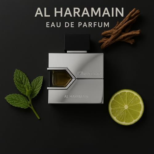 Amazon.com : Al Haramain L'aventure Eau De Parfum Spray for Men