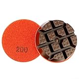 80 mm Trocken-Nass-Polierpads für Granit- und Marmorschleifen, 7,6 cm Scheibe mit 4 Körnungsstufen für Steinpolieren (Körnung 200)