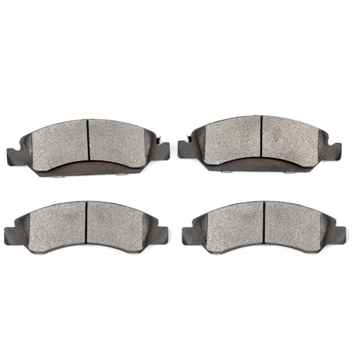 Image of CCIYU Front D1363 Disc Brake Pad Set Fit For Cadillac For Escalade 2008-2020,For Escalade ESV 2008-2020,For Escalade EXT 2008-2013,For XTS 2013-2019,For Chevy For Avalanche 2008-2013, Brake Pads 4PCS