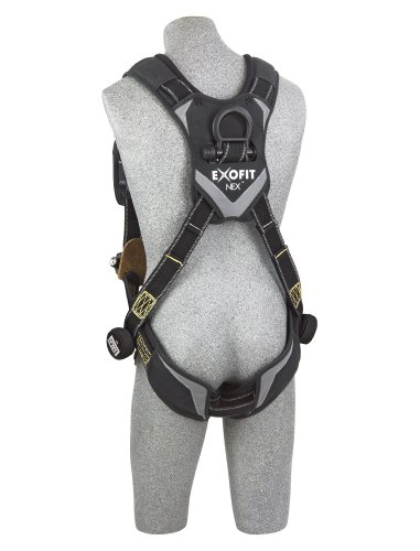 Image of 3M DBI-SALA Large ExoFit NEX Arc Flash Full BodyVest Style Harness With Tech-Lite PVC Coated Aluminum Back D-Ring