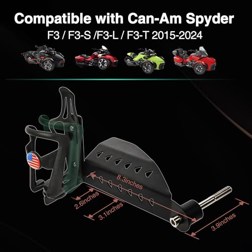 Portavasos ajustable para Can-Am Spyder 2015-2026 miniatura 5