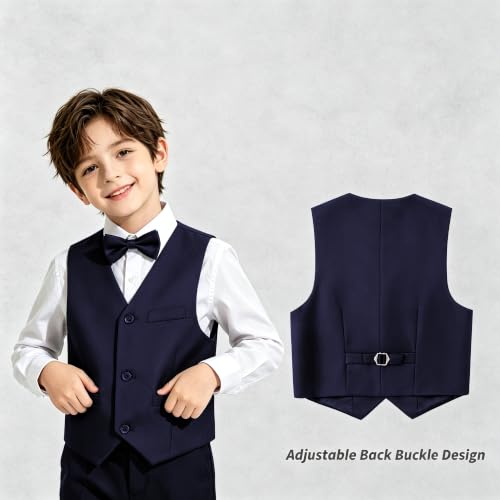 Image of Kids Vest for Boys Formal Suit Vests