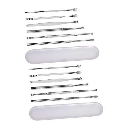 Anneome Ear Wax Removal Tool Set Ear Cleaning Kit Ear Spoon Set for Boys and Girls Adults Safe