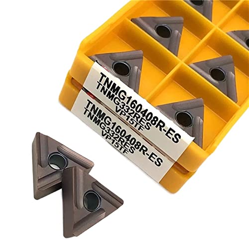 Insertos TNMG160408R 15TF de carburo para evitar roturas en corte CNC y herramientas de torneado exterior