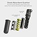 ELECOM NESTOUT Rugged Power Bank, 15000mAh Outdoor Charger, 32W USB C Fast Charging PD, Waterproof IP67, Heavy Duty Shockproof, Tactical Battery Pack for iPhone Tablet Hiking Camping Survival (Black)