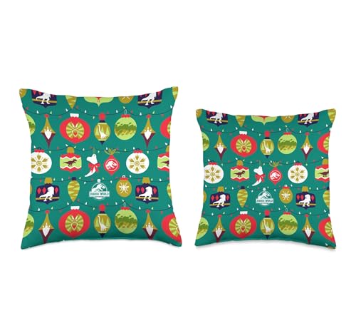 Coussin Jurassic World dinosaure décoratif jeté de lit carré - 4