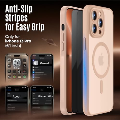 Image of Symcele Designed for iPhone 13 Pro Case, Light Brown