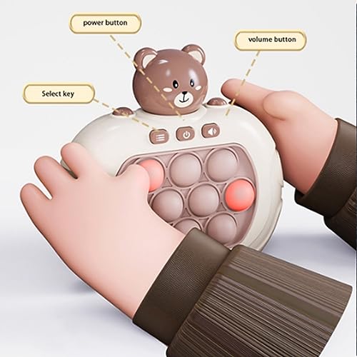 Pop It Eletrônico Spinner Sensory Game Educativo Anti Stress Divertido Infantil +3 Anos Quick Fidget