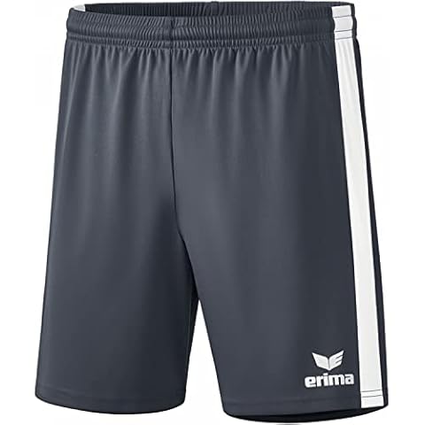 erima Pantalones Cortos Unisex Retro Star Gris y Blanco Cover