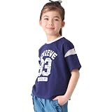 [ever closet] Tシャツ キッズ 子供 女の子 袖メッシュ 半袖 綿100％ [ ネイビー 90 ] スポーティ トップス 春服 夏服 通園 通学 普段着 子供服 キッズ服 エバークローゼット