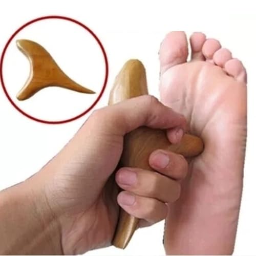 Broman Reflexology Tools, Wood Therapy Massage Tools, Widely Used as Head Neck Hand Waist Calf Leg Foot Massager, Small Tool but High Usefulness – Triangle Massager - Image 4