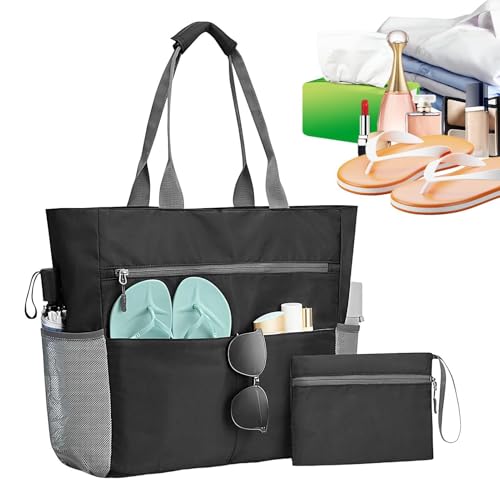 Bolsa de playa de gran capacidad para natación y deportes
