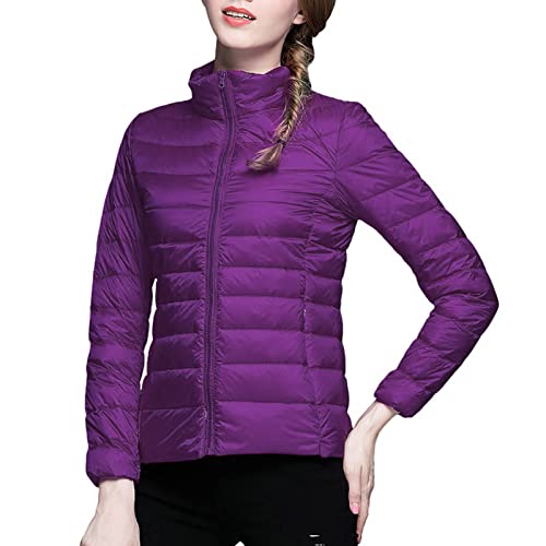 Manteau en duvet fin pour éviter l'effet doudoune gonflée