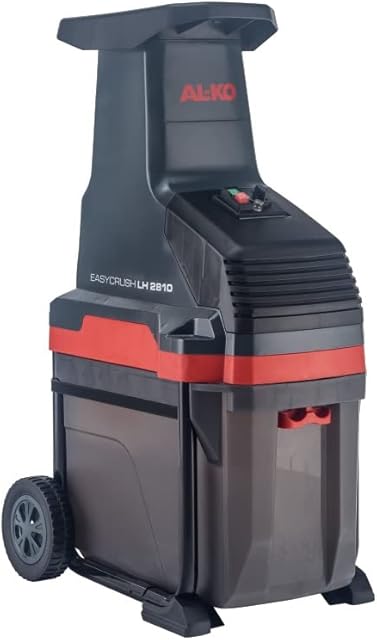 AL-KO AL-KO Häcksler Easy Crush LH 2810, 2800 W Motorleistung, max. 42 mm Aststärke, 48 Liter Fangbox, leiser Walzenhäcksler, großer Einfülltrichter — Häcksler